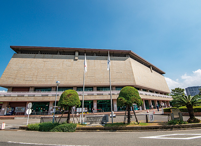 福岡市民会館（整備開始前）